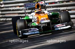 Nico Hulkenberg (GER) Sahara Force India F1 VJM05. 24.05.2012. Formula 1 World Championship, Rd 6, Monaco Grand Prix, Monte Carlo, Monaco, Practice Day