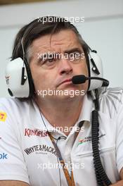 Andy Stevenson (GBR) Sahara Force India F1 Team Manager. 24.05.2012. Formula 1 World Championship, Rd 6, Monaco Grand Prix, Monte Carlo, Monaco, Practice Day