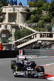 Pastor Maldonado (VEN) Williams FW34. 24.05.2012. Formula 1 World Championship, Rd 6, Monaco Grand Prix, Monte Carlo, Monaco, Practice Day