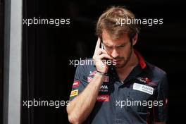 Jean-Eric Vergne (FRA) Scuderia Toro Rosso. 24.05.2012. Formula 1 World Championship, Rd 6, Monaco Grand Prix, Monte Carlo, Monaco, Practice Day