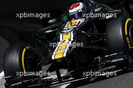 Vitaly Petrov (RUS) Caterham CT01. 24.05.2012. Formula 1 World Championship, Rd 6, Monaco Grand Prix, Monte Carlo, Monaco, Practice Day