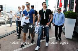 The German National Football Team visit the F1 paddock. 27.05.2012. Formula 1 World Championship, Rd 6, Monaco Grand Prix, Monte Carlo, Monaco, Race Day