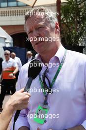 Rory Bremner (GBR) Comedian. 26.05.2012. Formula 1 World Championship, Rd 6, Monaco Grand Prix, Monte Carlo, Monaco, Qualifying Day