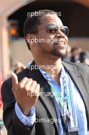 Cuba Gooding Jnr. (USA) Actor. 26.05.2012. Formula 1 World Championship, Rd 6, Monaco Grand Prix, Monte Carlo, Monaco, Qualifying Day