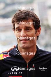 Mark Webber (AUS) Red Bull Racing. 23.05.2012. Formula 1 World Championship, Rd 6, Monaco Grand Prix, Monte Carlo, Monaco, Preparation Day