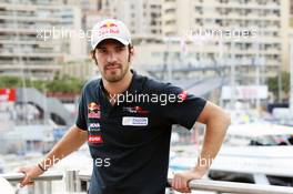 Jean-Eric Vergne (FRA) Scuderia Toro Rosso. 23.05.2012. Formula 1 World Championship, Rd 6, Monaco Grand Prix, Monte Carlo, Monaco, Preparation Day