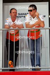 Paul di Resta (GBR) Sahara Force India F1. 23.05.2012. Formula 1 World Championship, Rd 6, Monaco Grand Prix, Monte Carlo, Monaco, Preparation Day