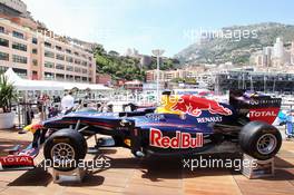 Red Bull Racing show car on the Red Bull Energy Station. 23.05.2012. Formula 1 World Championship, Rd 6, Monaco Grand Prix, Monte Carlo, Monaco, Preparation Day
