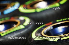 Pirelli tyres. 23.05.2012. Formula 1 World Championship, Rd 6, Monaco Grand Prix, Monte Carlo, Monaco, Preparation Day