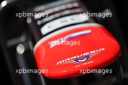 Marussia F1 Team MR01 nosecone. 23.05.2012. Formula 1 World Championship, Rd 6, Monaco Grand Prix, Monte Carlo, Monaco, Preparation Day