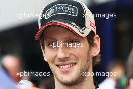 Romain Grosjean (FRA) Lotus F1 Team. 23.05.2012. Formula 1 World Championship, Rd 6, Monaco Grand Prix, Monte Carlo, Monaco, Preparation Day