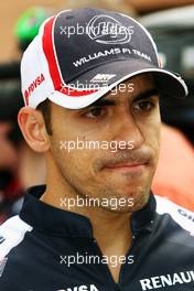 Pastor Maldonado (VEN) Williams. 23.05.2012. Formula 1 World Championship, Rd 6, Monaco Grand Prix, Monte Carlo, Monaco, Preparation Day