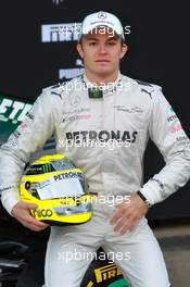 21.02.2012 Barcelona, Spain,  Nico Rosberg (GER), Mercedes GP - Mercedes F1 W03 Launch