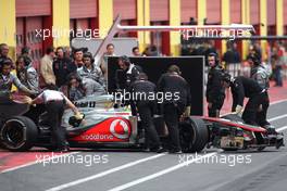 Oliver Turvey (GBR), McLaren Mercedes   03.05.2012. Formula 1 World Championship, Testing, Mugello, Italy