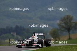 Sergio Perez (MEX), Sauber F1 Team  03.05.2012. Formula 1 World Championship, Testing, Mugello, Italy