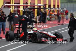 Oliver Turvey (GBR), McLaren Mercedes   03.05.2012. Formula 1 World Championship, Testing, Mugello, Italy