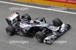 Pastor Maldonado (VEN), Williams F1 Team  03.05.2012. Formula 1 World Championship, Testing, Mugello, Italy