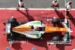 Nico Hulkenberg (GER), Sahara Force India Formula One Team  03.05.2012. Formula 1 World Championship, Testing, Mugello, Italy