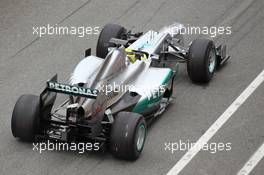 Nico Rosberg (GER), Mercedes AMG Petronas  03.05.2012. Formula 1 World Championship, Testing, Mugello, Italy
