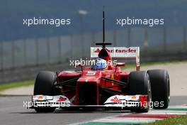 Fernando Alonso (ESP), Scuderia Ferrari  03.05.2012. Formula 1 World Championship, Testing, Mugello, Italy