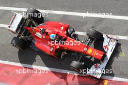 Fernando Alonso (ESP), Scuderia Ferrari  03.05.2012. Formula 1 World Championship, Testing, Mugello, Italy