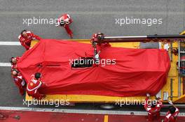 Fernando Alonso (ESP), Scuderia Ferrari returned to the pits  03.05.2012. Formula 1 World Championship, Testing, Mugello, Italy