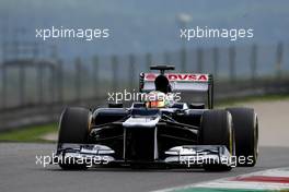 Pastor Maldonado (VEN), Williams F1 Team  03.05.2012. Formula 1 World Championship, Testing, Mugello, Italy