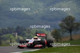 Oliver Turvey (GBR), McLaren Mercedes   03.05.2012. Formula 1 World Championship, Testing, Mugello, Italy