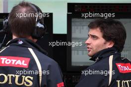 Jerome d'Ambrosio (BEL), third driver,  Lotus F1 Team  03.05.2012. Formula 1 World Championship, Testing, Mugello, Italy