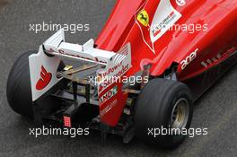 Fernando Alonso (ESP), Scuderia Ferrari rear wing and exhaust  01.05.2012. Formula 1 World Championship, Testing, Mugello, Italy