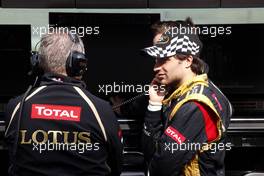 Jerome d'Ambrosio (BEL), third driver,  Lotus F1 Team  01.05.2012. Formula 1 World Championship, Testing, Mugello, Italy