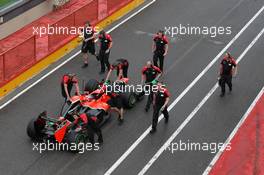 Charles Pic (FRA), Marussia F1 Team  01.05.2012. Formula 1 World Championship, Testing, Mugello, Italy