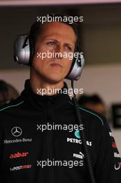 Michael Schumacher (GER), Mercedes AMG Petronas  01.05.2012. Formula 1 World Championship, Testing, Mugello, Italy