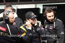 Jerome d'Ambrosio (BEL), third driver,  Lotus F1 Team  01.05.2012. Formula 1 World Championship, Testing, Mugello, Italy