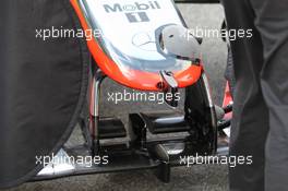 Mclaren testing parts on front wing  02.05.2012. Formula 1 World Championship, Testing, Mugello, Italy