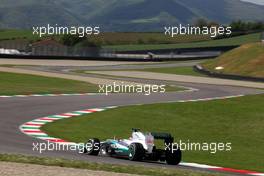 Michael Schumacher (GER), Mercedes GP  02.05.2012. Formula 1 World Championship, Testing, Mugello, Italy