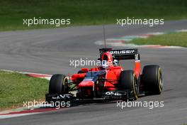 Charles Pic (FRA), Marussia F1 Team  02.05.2012. Formula 1 World Championship, Testing, Mugello, Italy