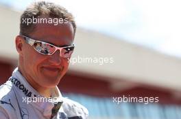 Michael Schumacher (GER), Mercedes AMG Petronas  02.05.2012. Formula 1 World Championship, Testing, Mugello, Italy