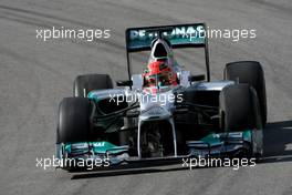 Michael Schumacher (GER), Mercedes GP  02.05.2012. Formula 1 World Championship, Testing, Mugello, Italy