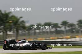 Pastor Maldonado (VEN) Williams FW34. 23.03.2012. Formula 1 World Championship, Rd 2, Malaysian Grand Prix, Sepang, Malaysia, Friday Practice
