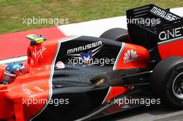 Marussia F1 Team MR01 detail. 23.03.2012. Formula 1 World Championship, Rd 2, Malaysian Grand Prix, Sepang, Malaysia, Friday Practice