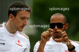 Lewis Hamilton (GBR), McLaren Mercedes  23.03.2012. Formula 1 World Championship, Rd 2, Malaysian Grand Prix, Sepang, Malaysia, Friday