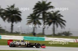 Romain Grosjean (FRA) Lotus F1 E20. 23.03.2012. Formula 1 World Championship, Rd 2, Malaysian Grand Prix, Sepang, Malaysia, Friday Practice