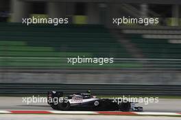 Valtteri Bottas (FIN) Williams FW34 Third Driver. 23.03.2012. Formula 1 World Championship, Rd 2, Malaysian Grand Prix, Sepang, Malaysia, Friday Practice