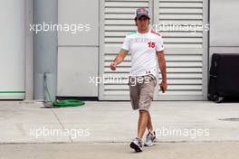 Sergio Perez (MEX) Sauber. 23.03.2012. Formula 1 World Championship, Rd 2, Malaysian Grand Prix, Sepang, Malaysia, Friday