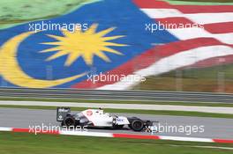 Sergio Perez (MEX) Sauber C31. 23.03.2012. Formula 1 World Championship, Rd 2, Malaysian Grand Prix, Sepang, Malaysia, Friday Practice