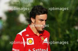 Fernando Alonso (ESP) Ferrari. 23.03.2012. Formula 1 World Championship, Rd 2, Malaysian Grand Prix, Sepang, Malaysia, Friday