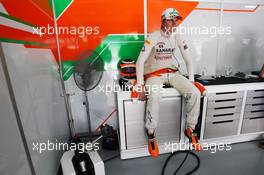 Nico Hulkenberg (GER) Sahara Force India F1. 23.03.2012. Formula 1 World Championship, Rd 2, Malaysian Grand Prix, Sepang, Malaysia, Friday Practice