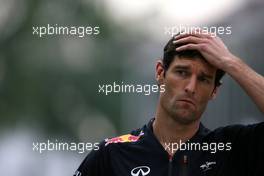 Mark Webber (AUS), Red Bull Racing  23.03.2012. Formula 1 World Championship, Rd 2, Malaysian Grand Prix, Sepang, Malaysia, Friday
