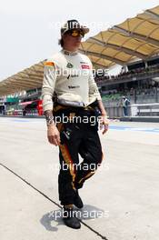 Kimi Raikkonen (FIN) Lotus F1 Team. 23.03.2012. Formula 1 World Championship, Rd 2, Malaysian Grand Prix, Sepang, Malaysia, Friday Practice